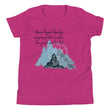 Dream Bigger Haiku With Mountains on Youth Premium T-Shirt