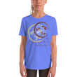 Courage To Begin Haiku With Fish on Youth Premium T-Shirt