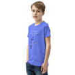 Walk With A Purpose Haiku With Dragonfly on Youth Premium T-Shirt