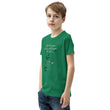 Walk With A Purpose Haiku With Dragonfly on Youth Premium T-Shirt