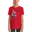 Love Gratitude Peace Harmony Haiku With Bamboo on Youth Premium T-Shirt