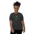 Binary Instructions To Keep Moving The World Forward With Venusian Earth In Green on Youth Premium T-Shirt