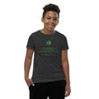 Binary Instructions To Keep Moving The World Forward With Venusian Earth In Green on Youth Premium T-Shirt