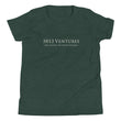 5813 Ventures Logo In Pearl on Youth Premium T-Shirt