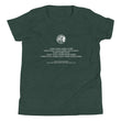 Binary Instructions To Keep Moving The World Forward With Venusian Earth In White on Youth Premium T-Shirt