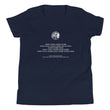 Binary Instructions To Keep Moving The World Forward With Venusian Earth In White on Youth Premium T-Shirt